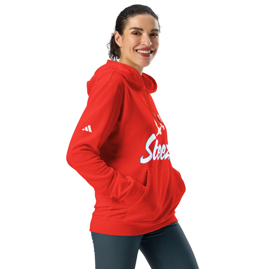 Steez! - Send it - super comfy - adidas fleece hoodie - I like big jumps and I cannot lie