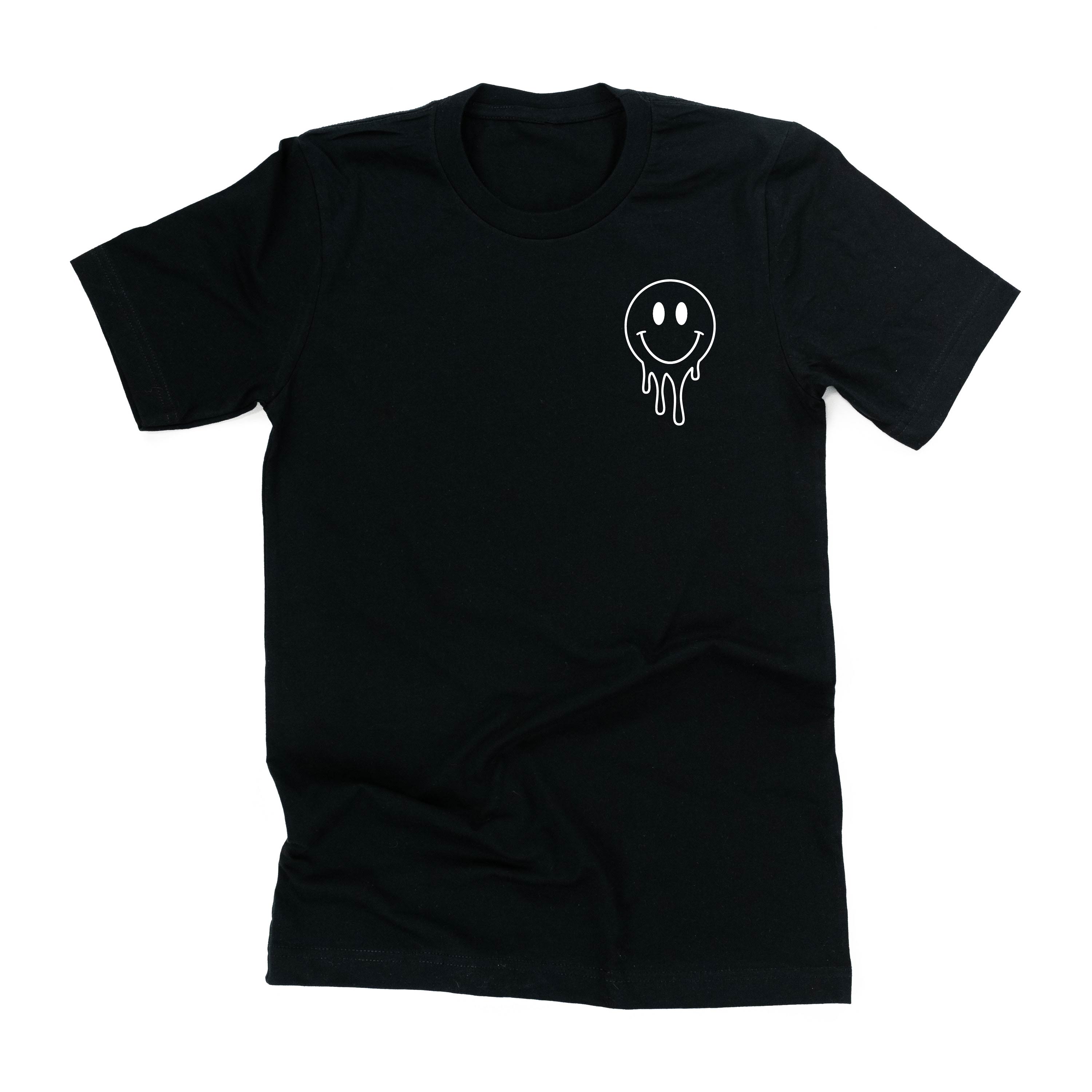 Living My Best Home School Life - Melty Smiley (pf & b) - Unisex Tee