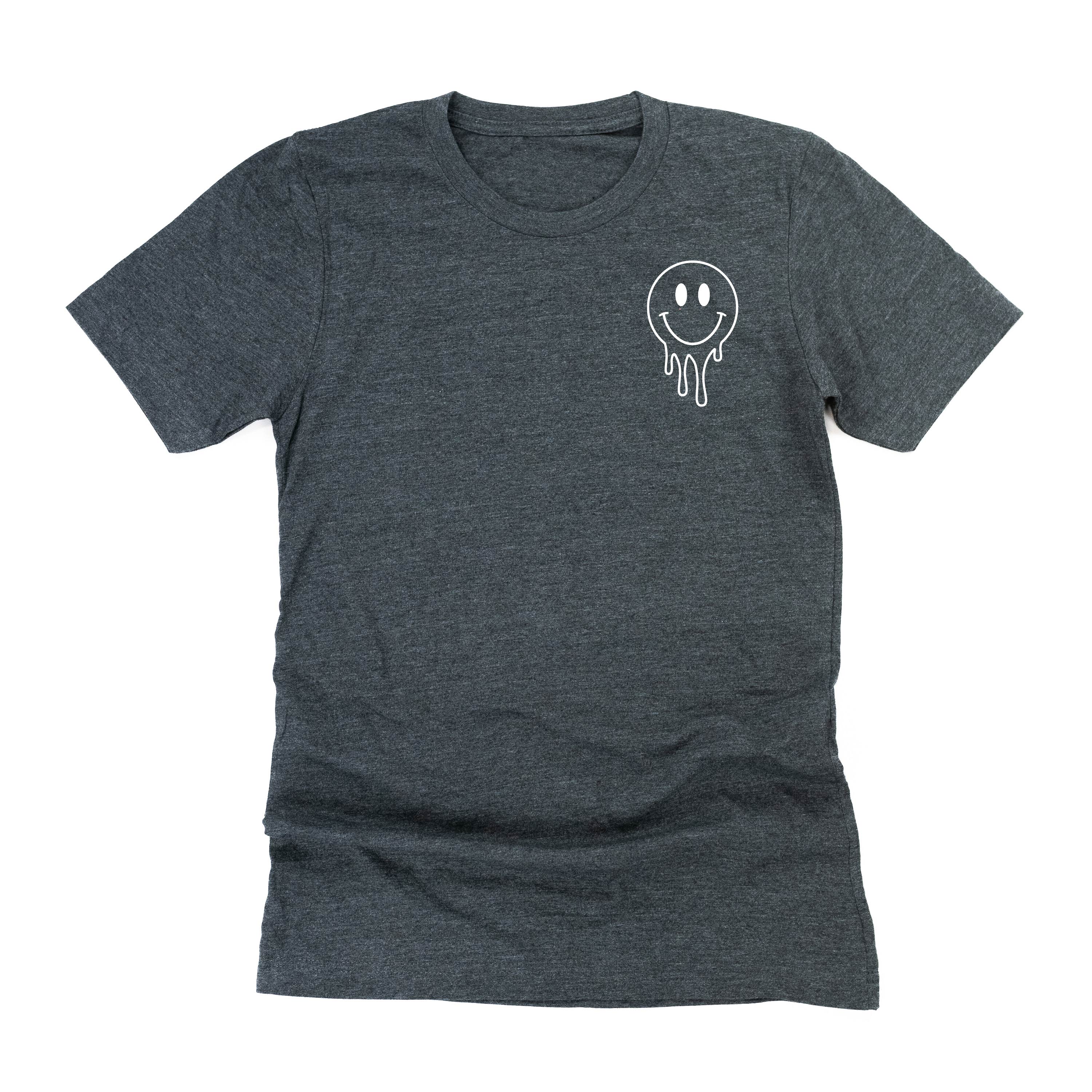 Living My Best Home School Life - Melty Smiley (pf & b) - Unisex Tee
