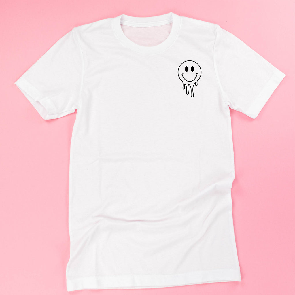 Living My Best Principal Life - Melty Smiley (pf & b) - Unisex Tee