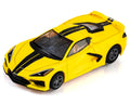 AFX Corvette C8 Stingray Accelerate Yellow HO Scale Slot Car – 22013