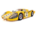 AFX 1967 Ford GT40 Mk IV #2 Le Mans McLaren/Donohue Yellow HO Scale Slot Car – 22014
