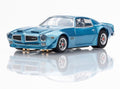 AFX 1970 Pontiac Firebird Formula 400 Atoll Blue Metallic HO Scale Slot Car – 22123