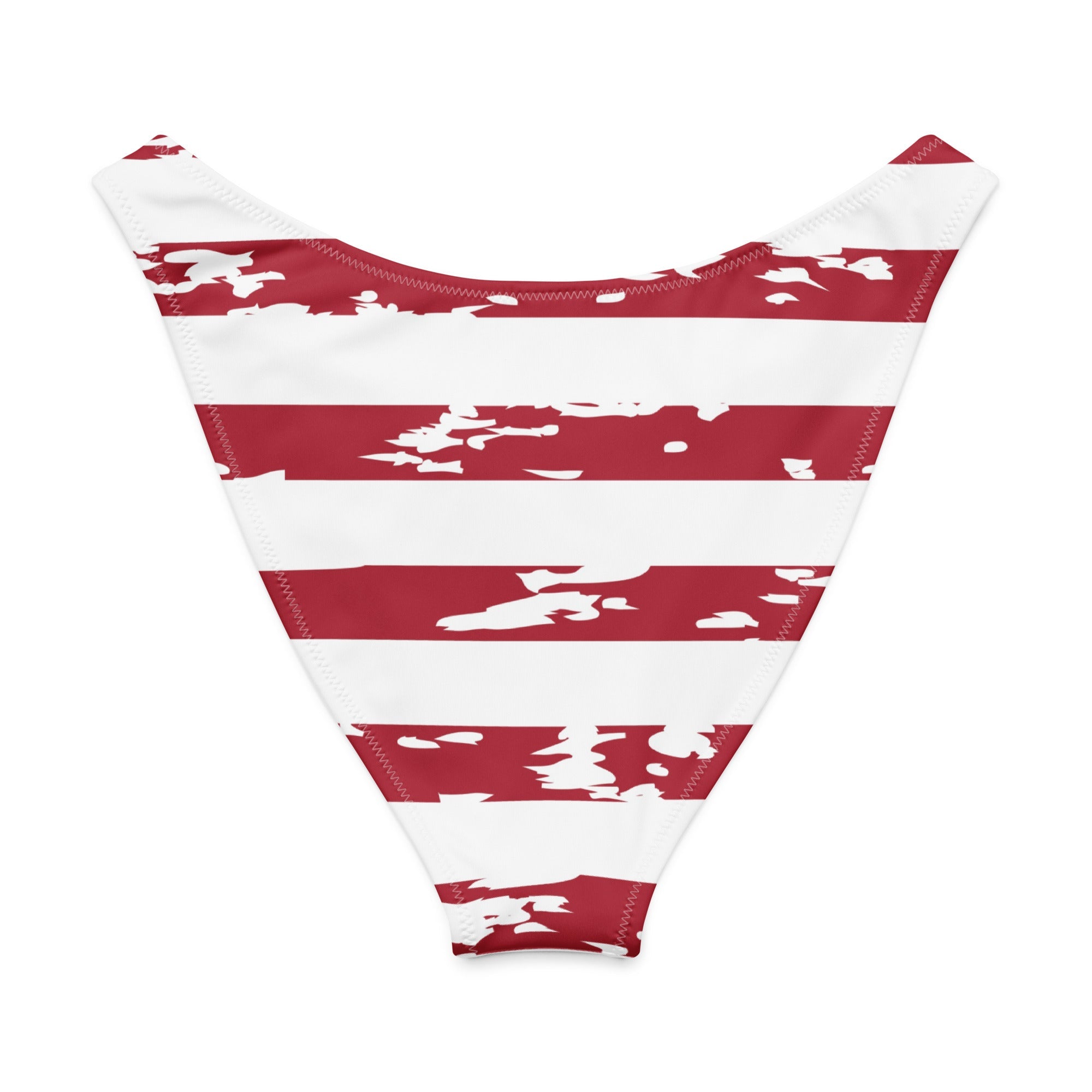 Stripes - Recycled V-cut bikini bottom