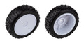 Team Associated Reflex 14B Mini Pin Tires on Narrow Wheels White
