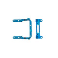 Team Associated RC28R Rear Pod and Axle Carrier Set – 1/28 Scale Drivetrain