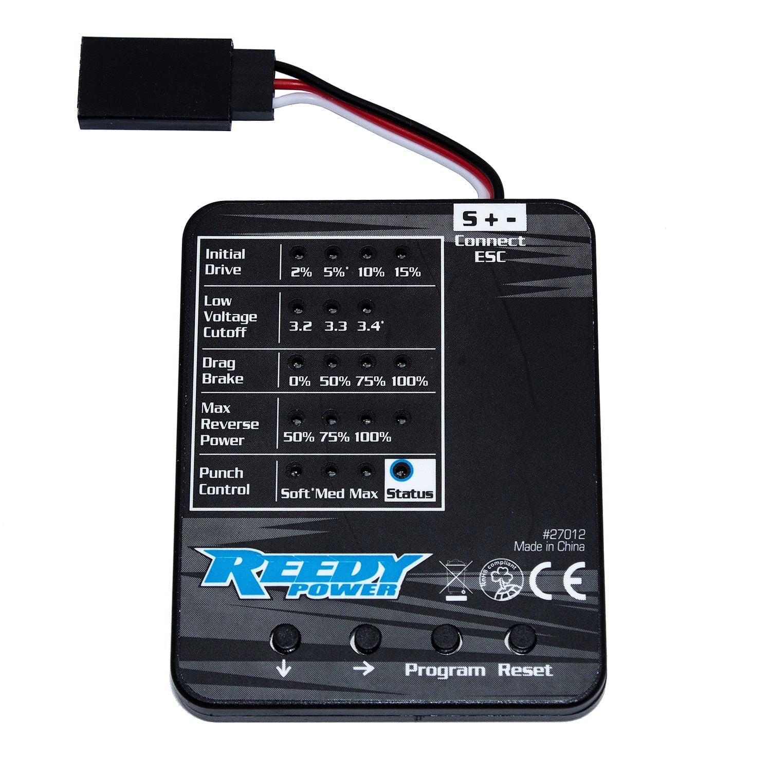 Team Associated Reedy SC480X Program Card for ESC Programming