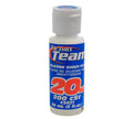 Team Associated 20 Weight Silicone Shock Oil 2oz RC Suspension Fluid