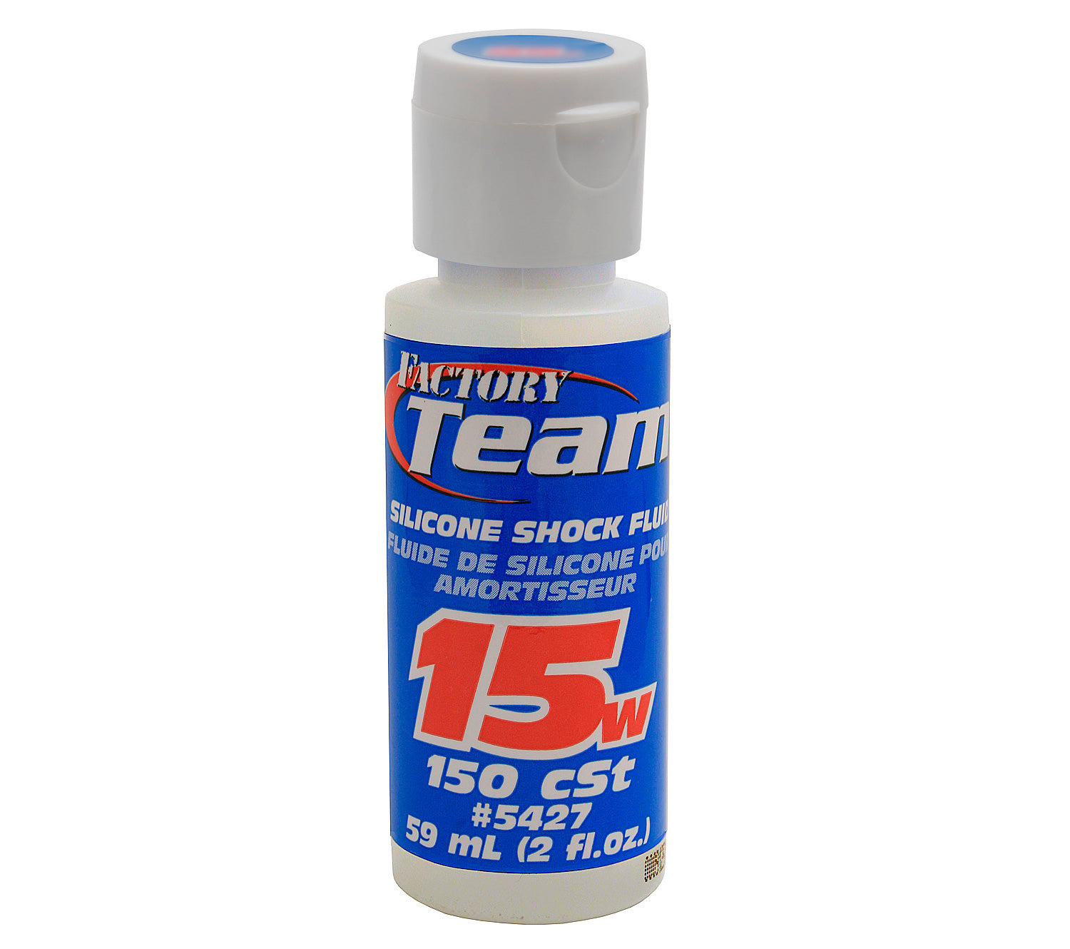 Team Associated 15 Weight Silicone Shock Oil 2oz RC Suspension Fluid
