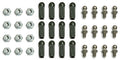 Team Associated RC10 Ballstud Set 0.20 inch - Silver
