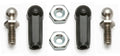 Team Associated RC10 Ballstud Set 0.30 inch - Silver