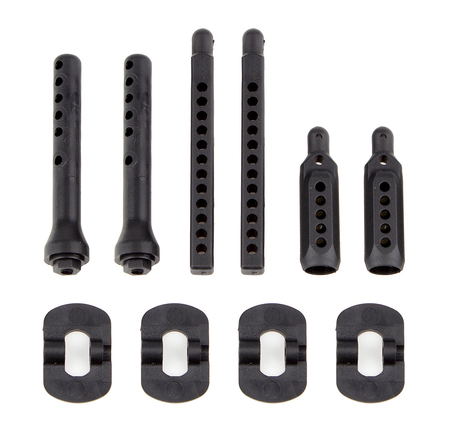 Team Associated SR10 Body Post Set for 1/10 Scale Oval Racing Vehicles