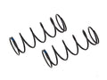 Team Associated 13mm Front Springs Blue 4.80 lb/in for RC10T6.2 & RC10SC6.2