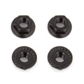 Team Associated M4 Serrated Nuts - Universal RC Wheel Nut Hardware