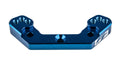 Team Associated RC10B6.2 Factory Team Rear Ballstud Mount +2mm Blue