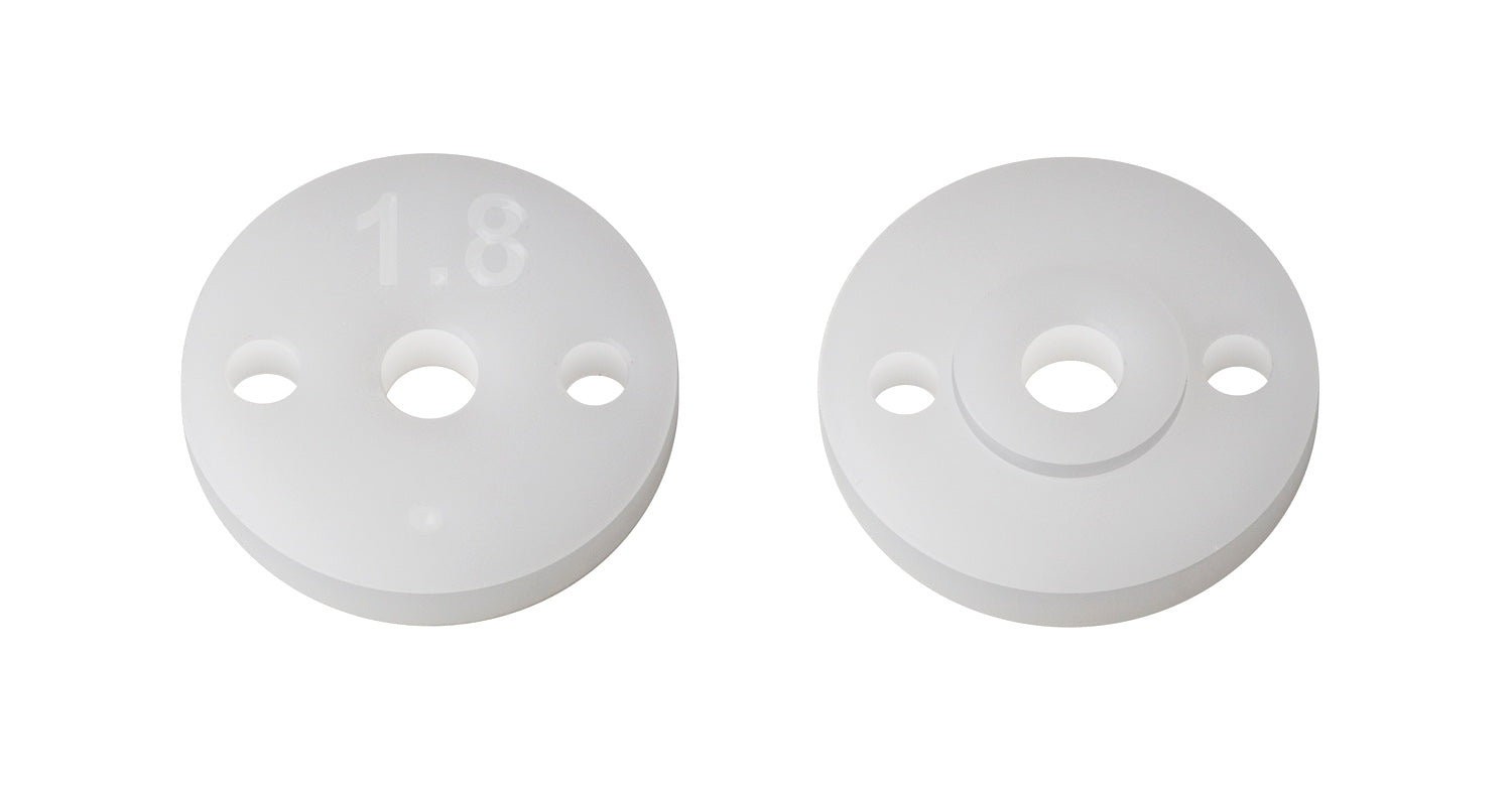 Team Associated Factory Team 13mm Shock Pistons 2.0mm 2x1.8 B6.4