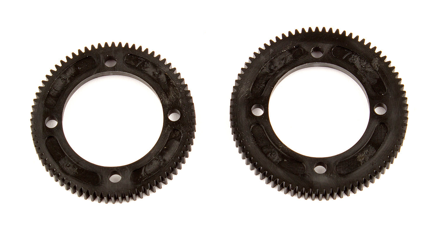 Team Associated Center Differential Spur Gears for B74 72/78 Tooth