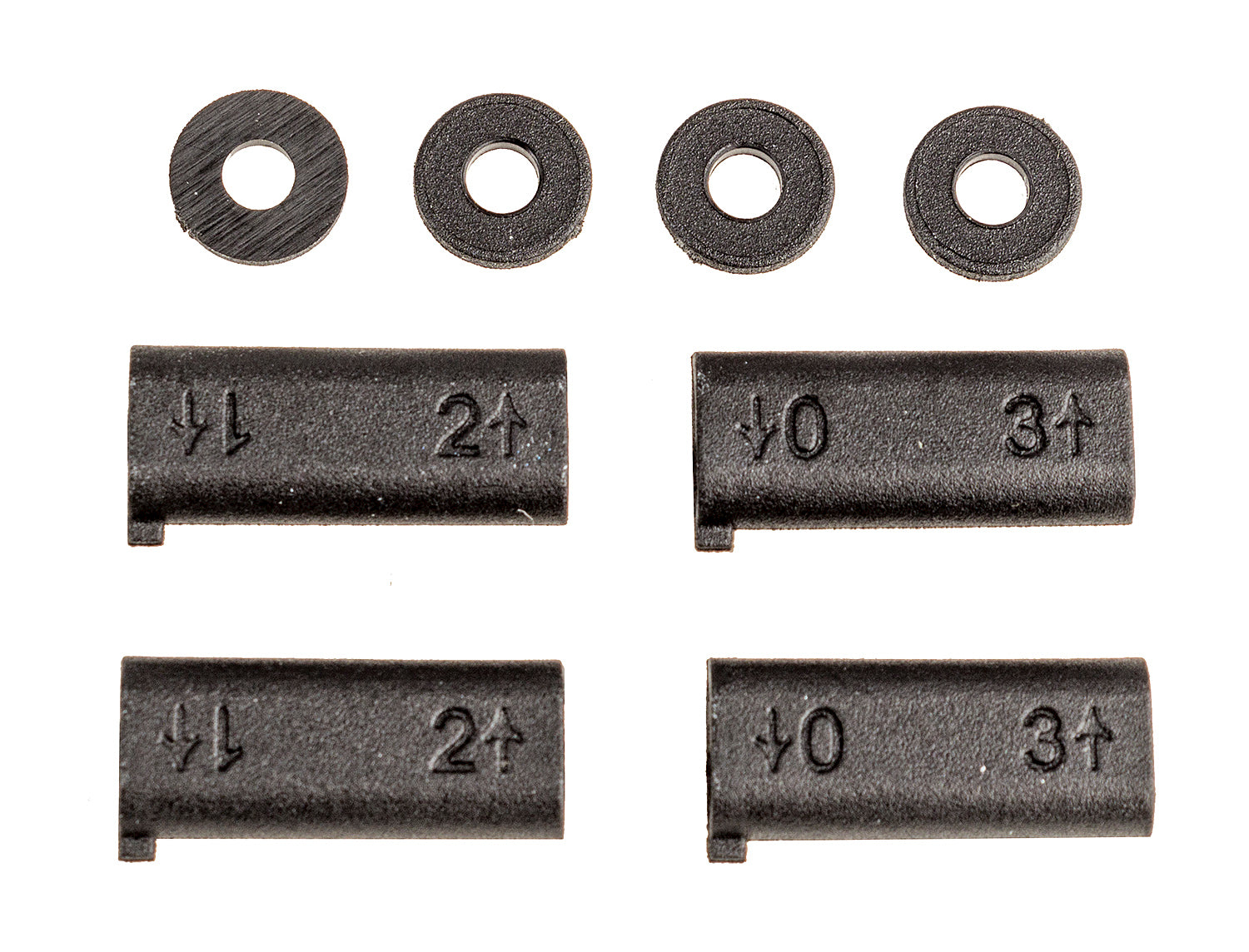 Team Associated Rear Hub Insert Set for B6.2