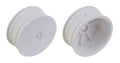 Team Associated 4WD 2.2 inch Front Wheels +1.5mm Offset White