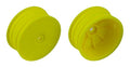 Team Associated 4WD 2.2 inch Front Wheels +1.5mm Offset Fluorescent Yellow