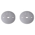 Team Associated RC10B7 13mm Shock Pistons 2.5mm 2x2.0 Hole