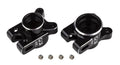 Team Associated RC10B7 Factory Team HRC Rear Hub Set - Black Aluminum