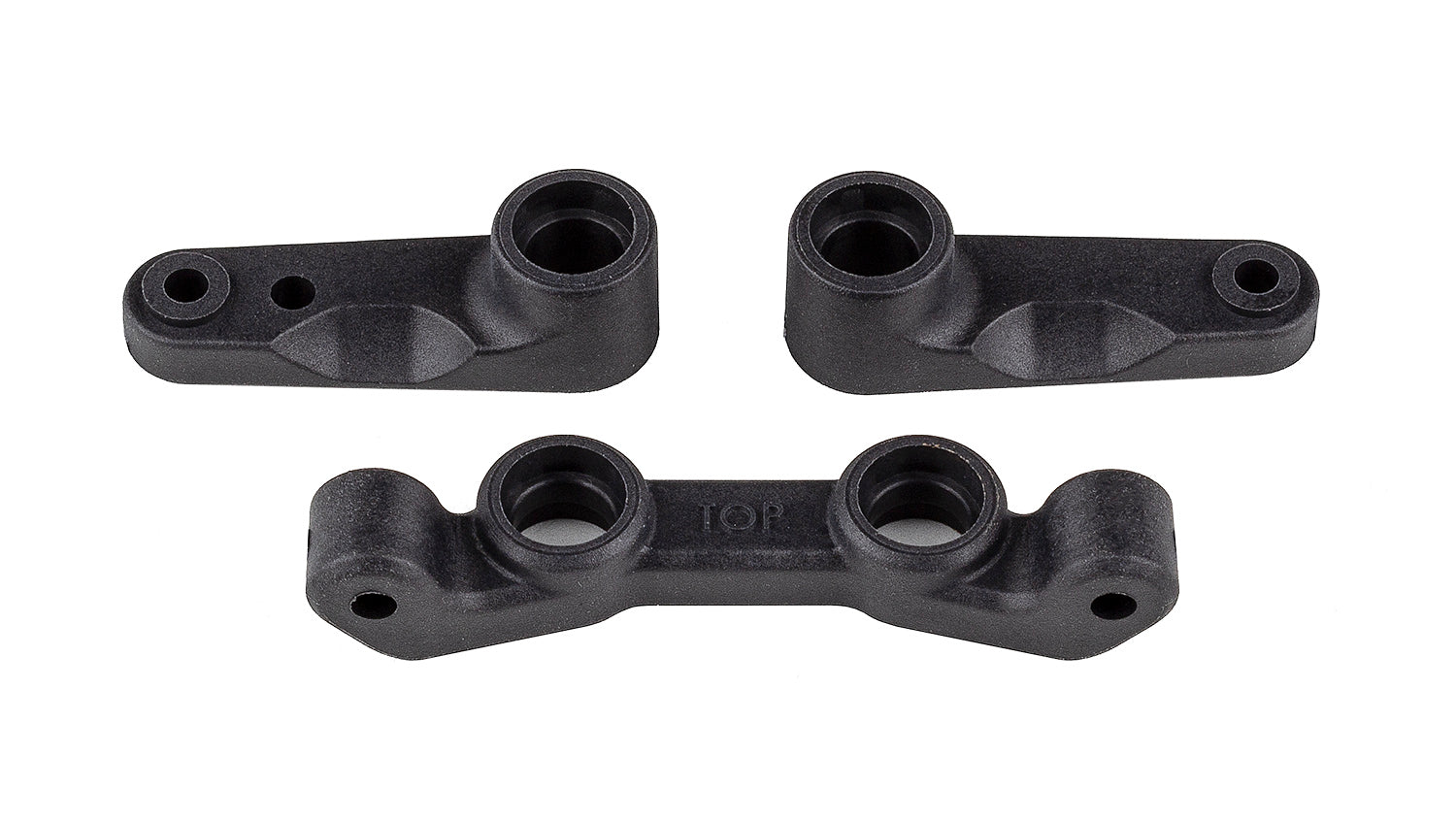 Team Associated RC10B7 Factory Team Carbon Steering Bellcrank and Rack Set