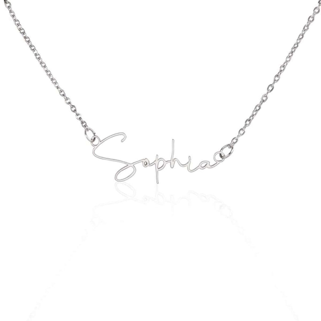 TrueScript Signature Necklace