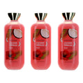 Coconut Hibiscus, 3 Pack 16oz 2 in 1 Body Wash & Bubble Bath women