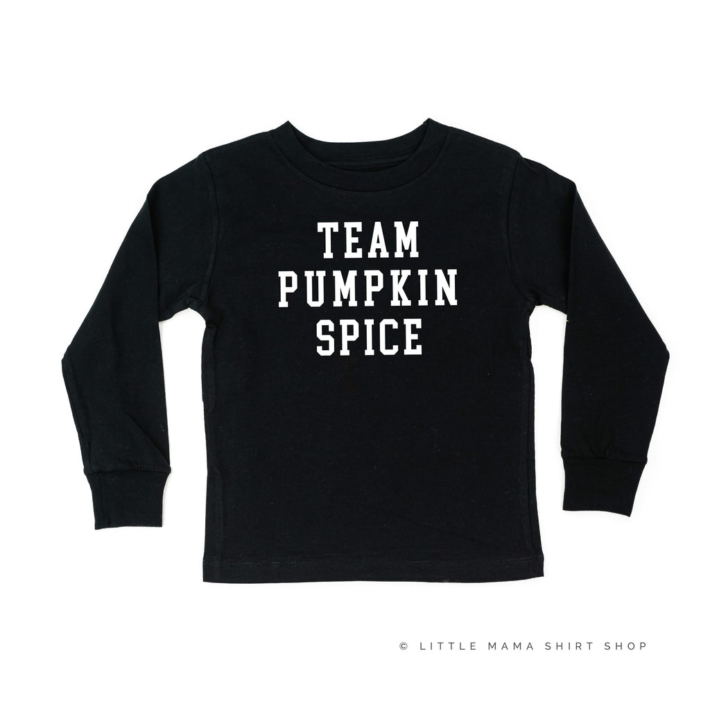 Team Pumpkin Spice - Child Long Sleeve Tee