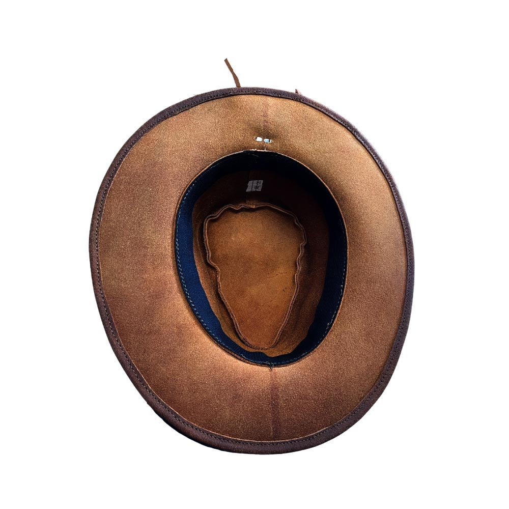 Canyons Leather Rancher Hat - Brown