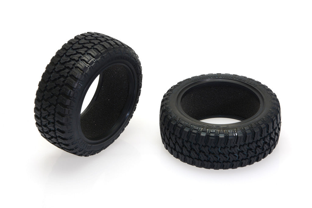 CEN Racing Fury M/T Mud-Terrain Tires 40/15.5R/26LT - DL-Series Ford F-450 SD 1/10 Scale OEM Part CD501