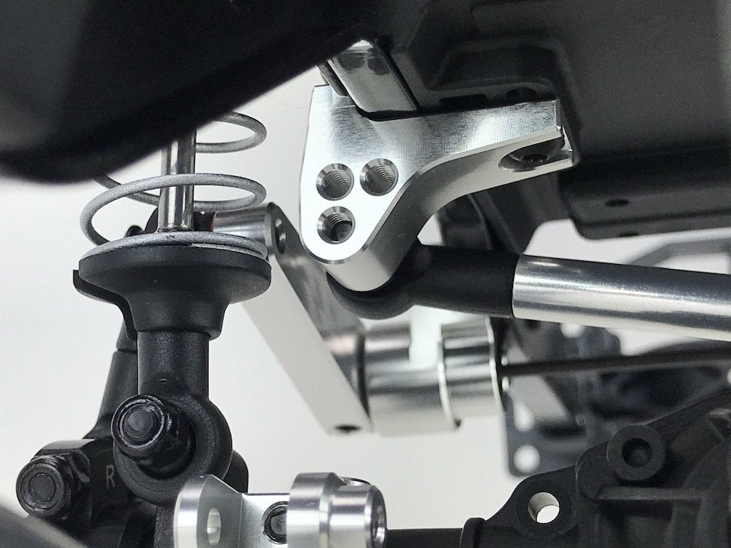 CEN Racing KAOS CNC Aluminum Panhard Lower Mount - Silver Anodized - DL-Series F-450 Upgrade Part CKD302