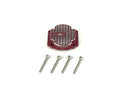 CEN Racing KAOS CNC Metal Differential Cover - Red Anodized - Q/MT/DL Series Upgrade Part CKD350