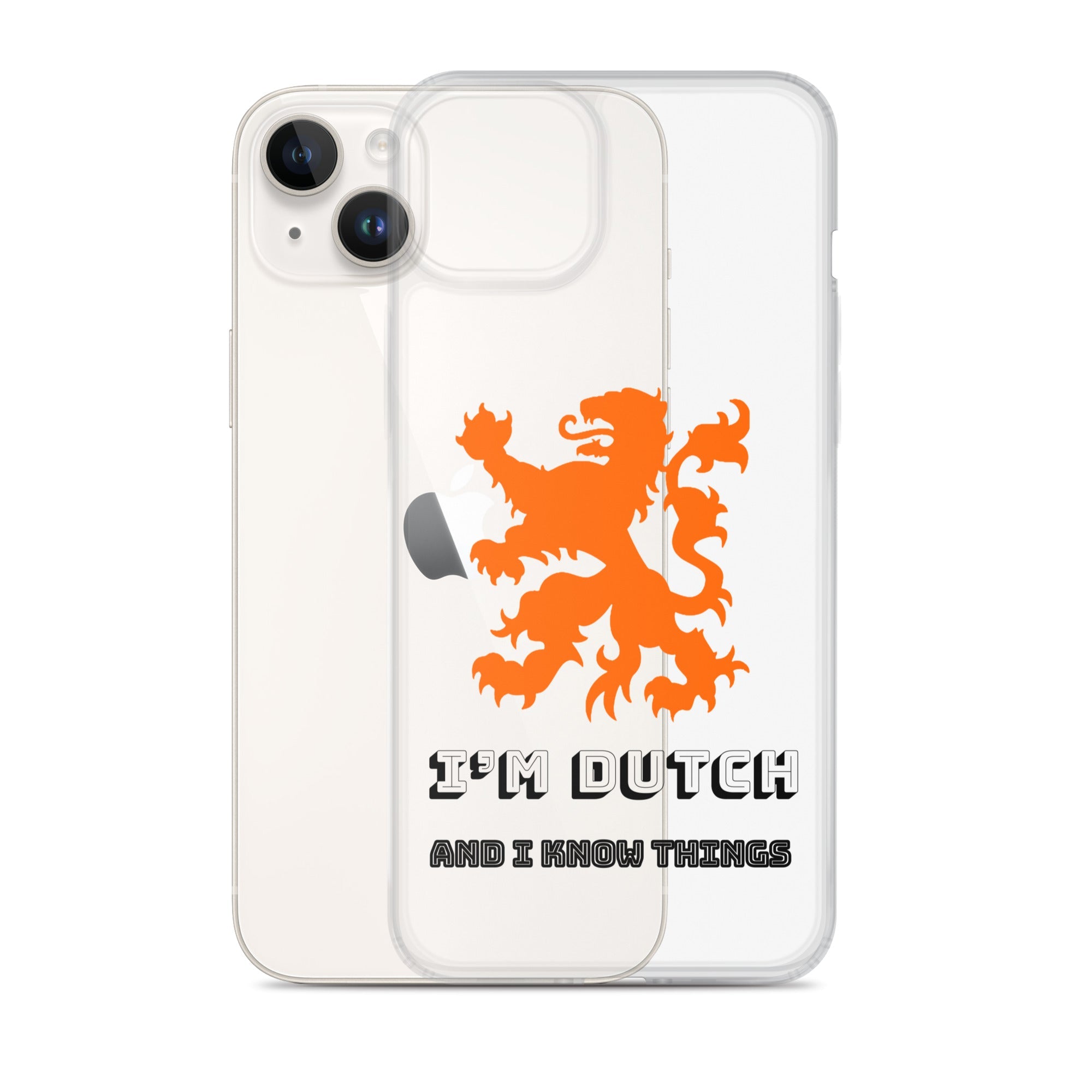 Telefoon hoesje - Leeuw - Clear Case for iPhone®