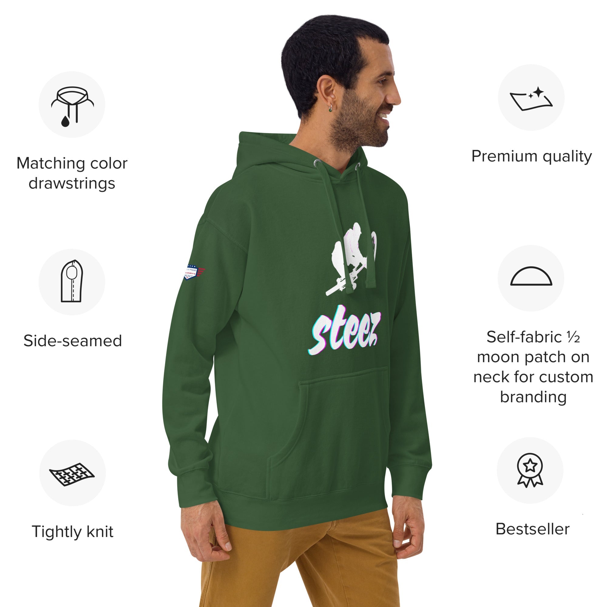 Steez - I like big Jumps and I cannot lie - Unisex Hoodie