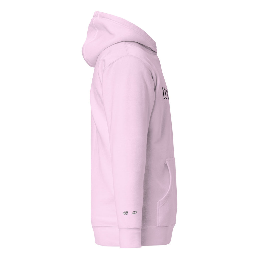 We the People Embroidered + easter-egg QR Code - Trump Dance - Unisex comfy Hoodie