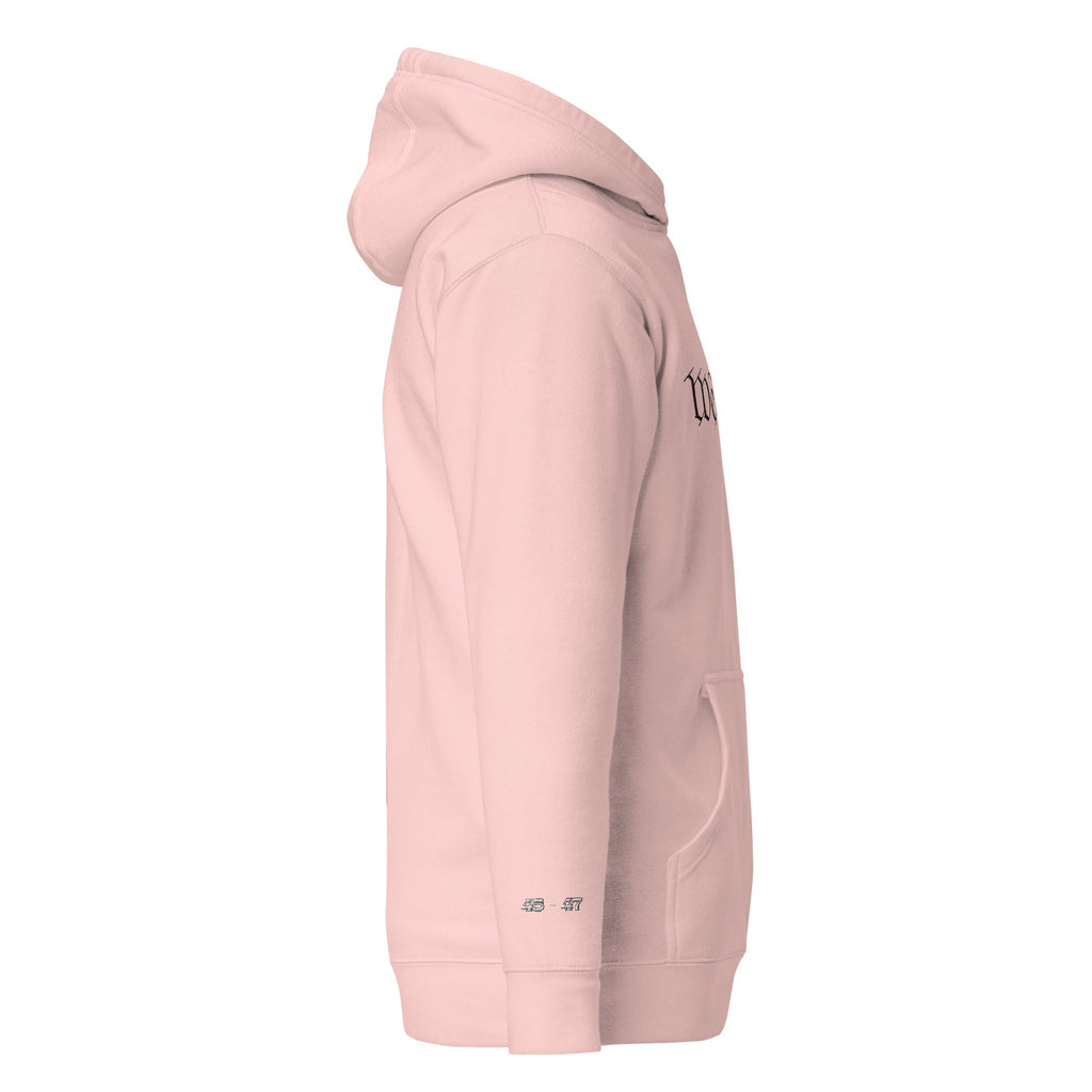 We the People Embroidered + easter-egg QR Code - Trump Dance - Unisex comfy Hoodie
