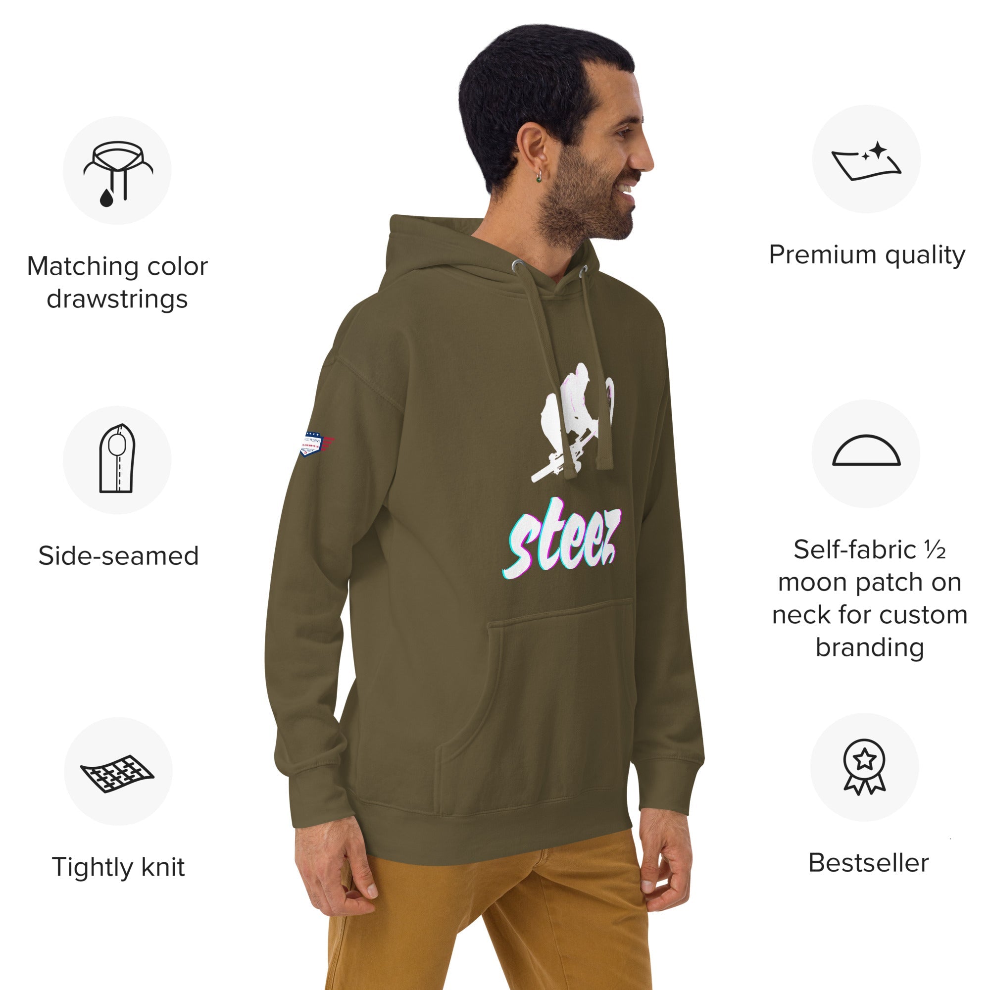 Steez - I like big Jumps and I cannot lie - Unisex Hoodie