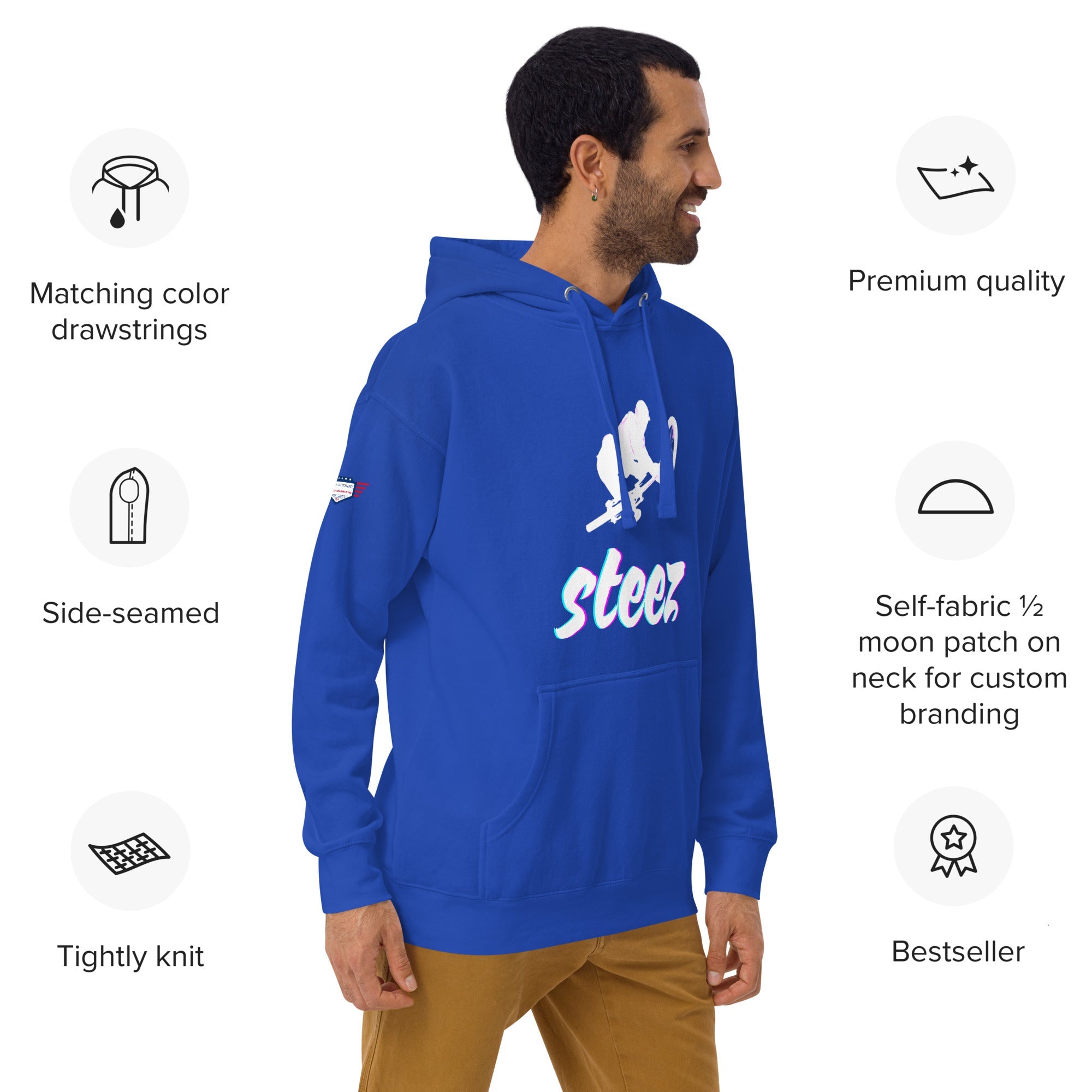 Steez - I like big Jumps and I cannot lie - Unisex Hoodie