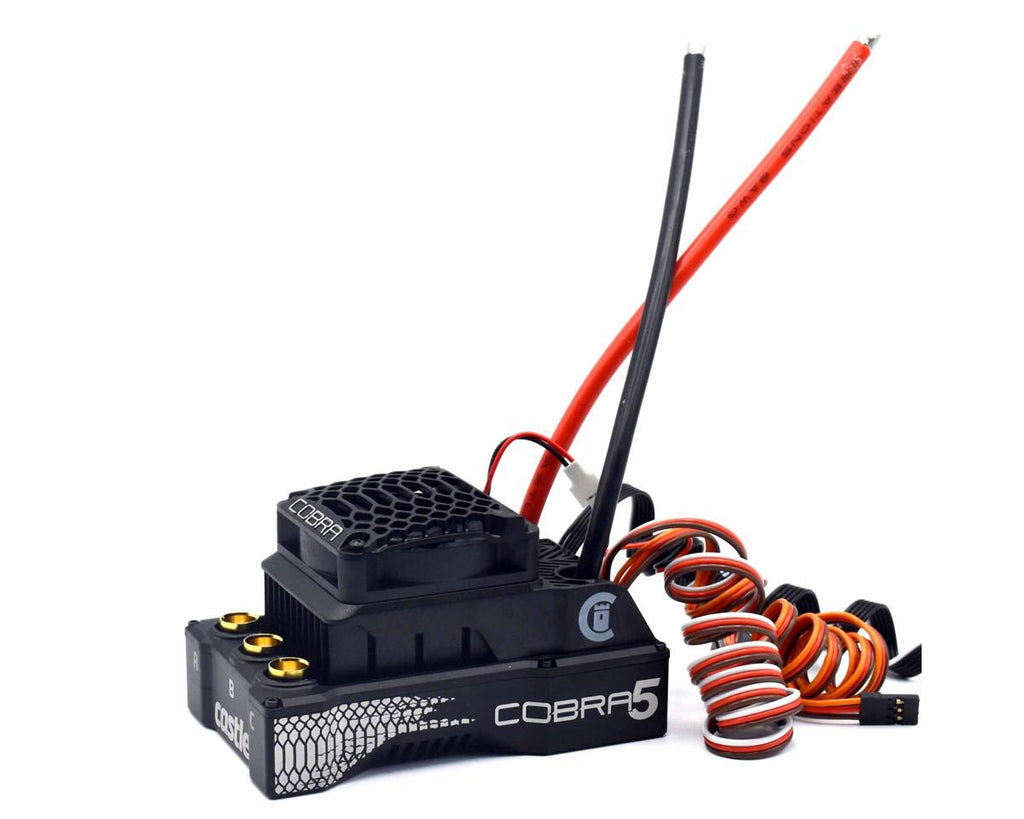 Castle Creations Cobra 5 8S ESC + 2028-1100KV Brushless Motor Combo