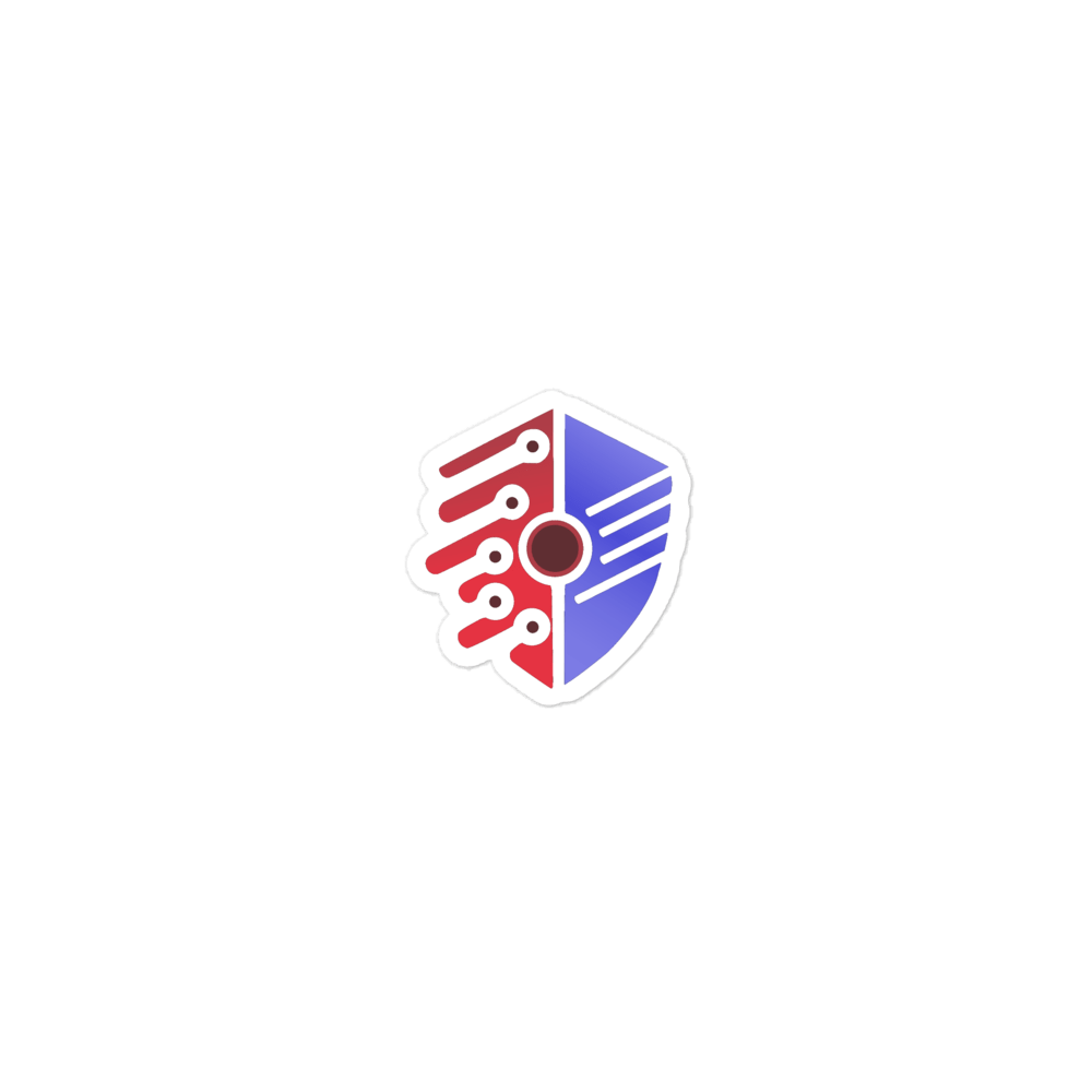 Cyber Shield Identity Bubble-Free Sticker