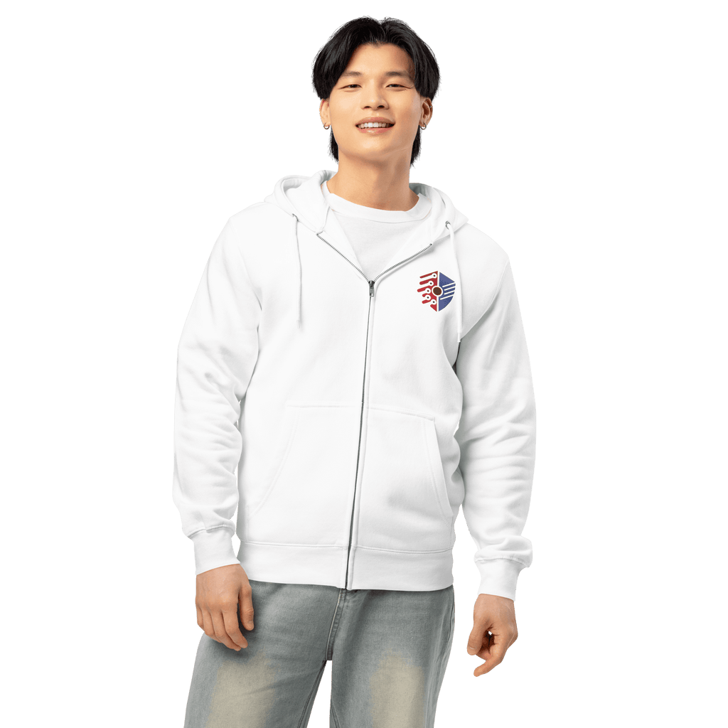 Cyber Shield Identity Premium Zip Hoodie – Cotton Blend