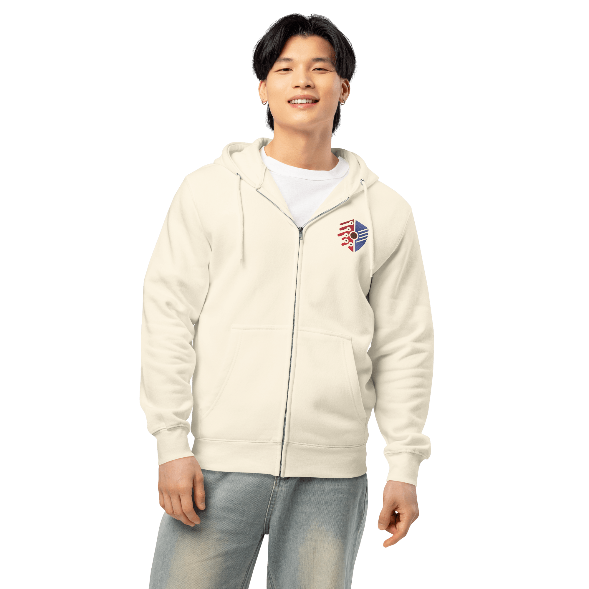Cyber Shield Identity Premium Zip Hoodie – Cotton Blend