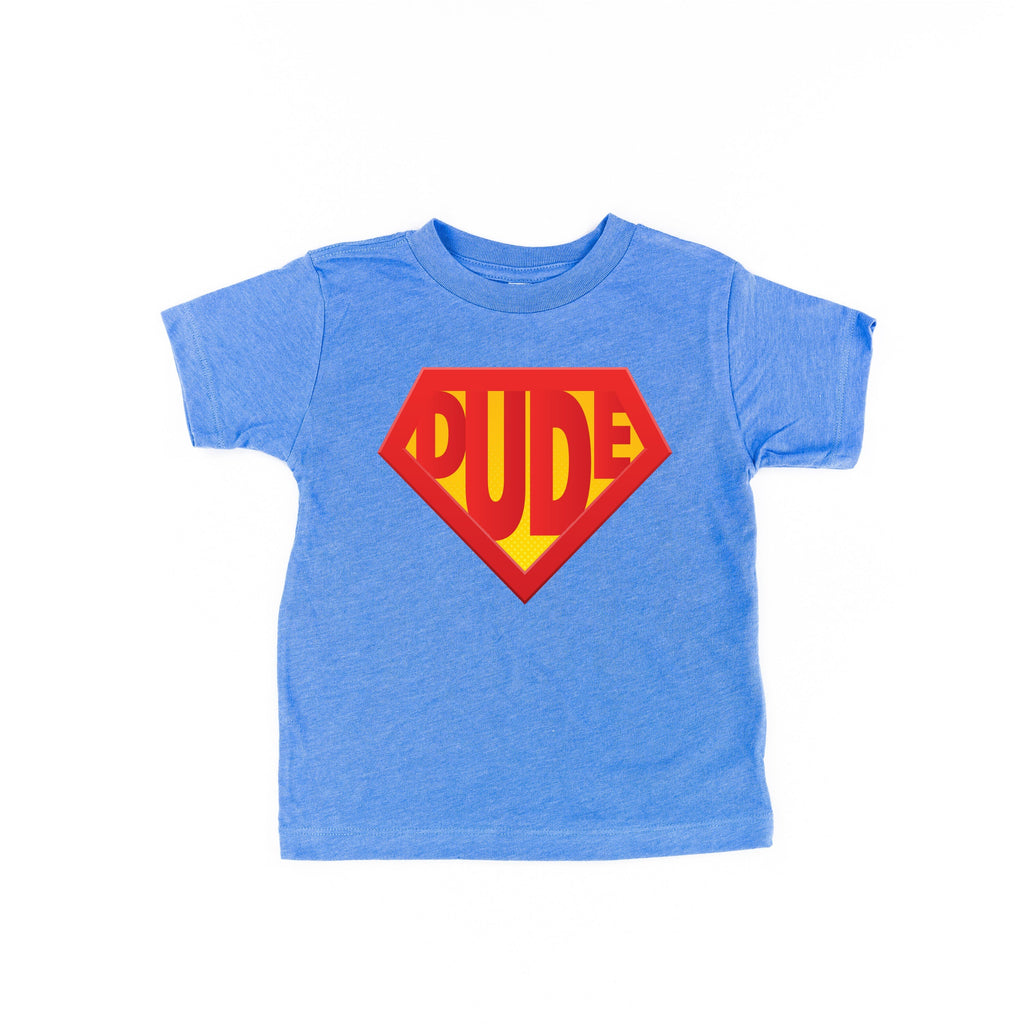 Super Dad / Super Dude - Set of 2 Lakeside Blue Tees