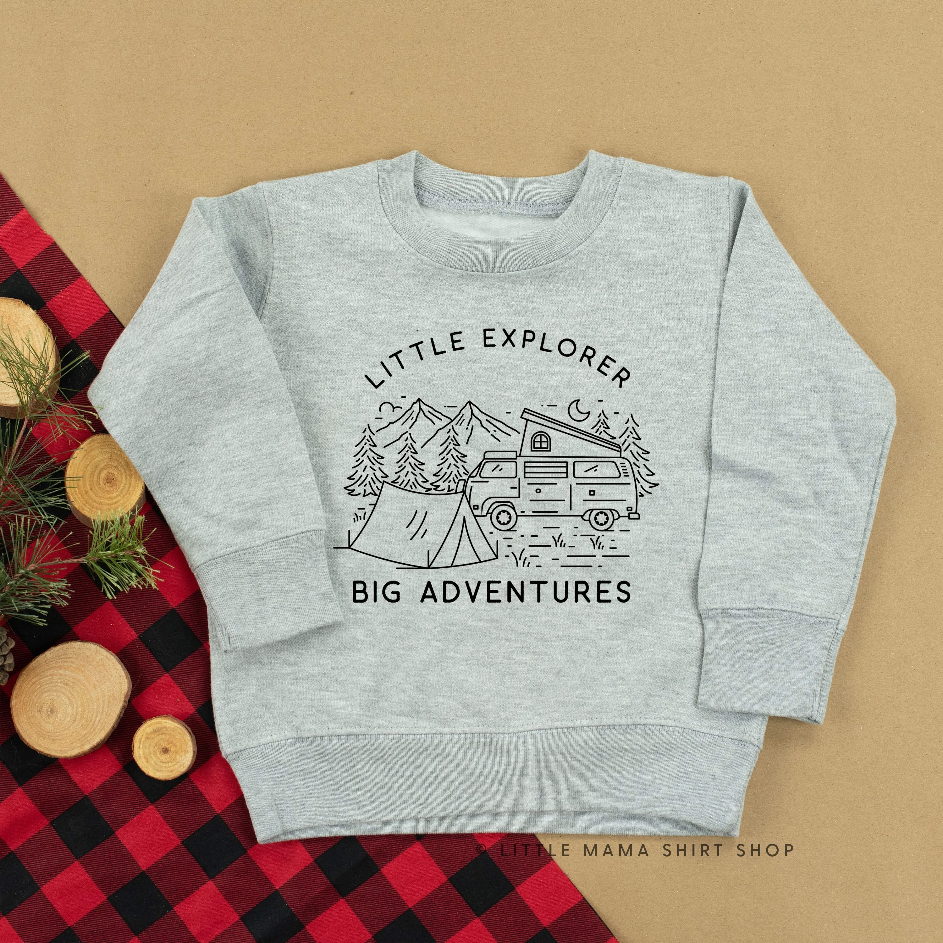 LITTLE EXPLORER BIG ADVENTURES - Child Sweater