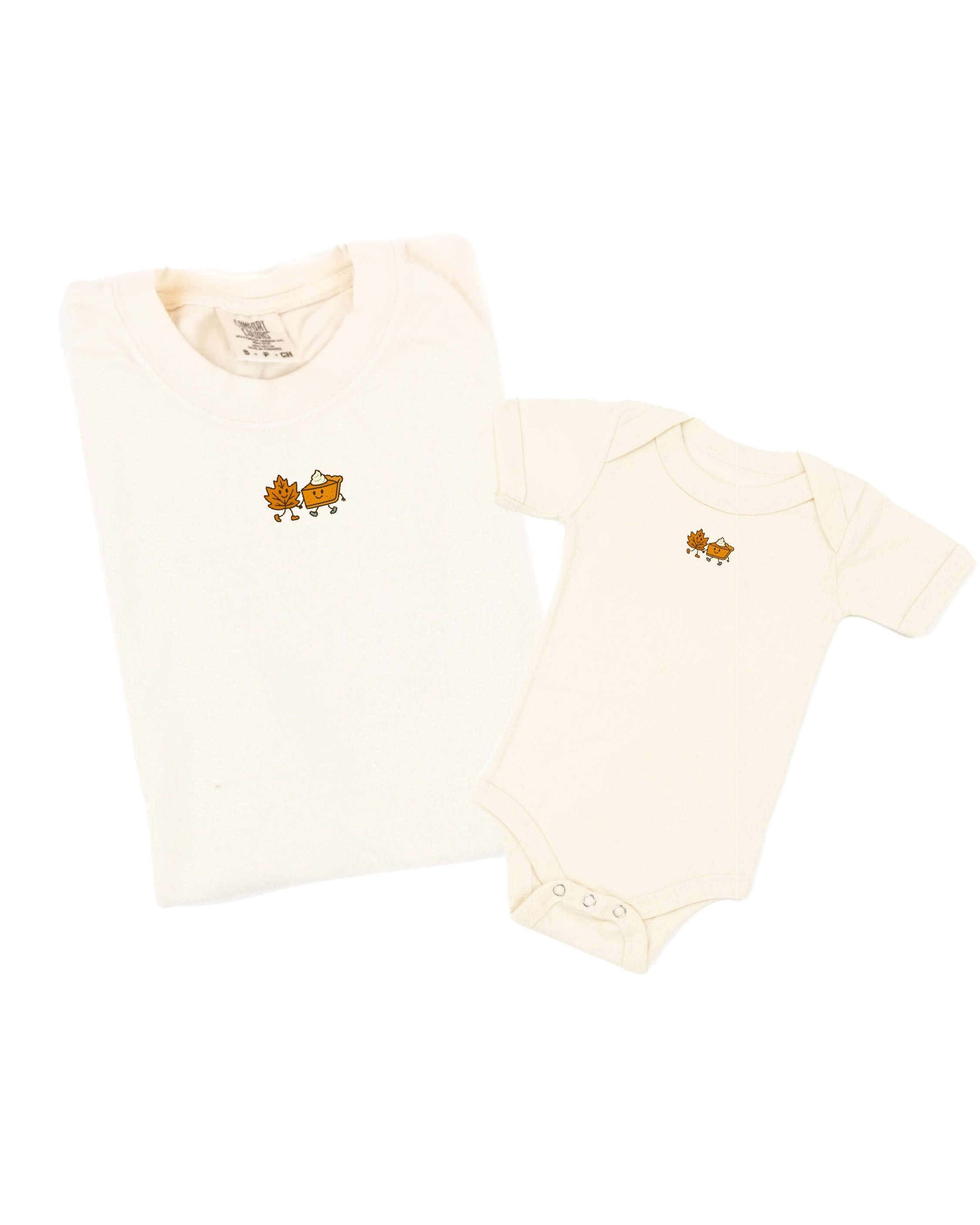 Fall Friends (center) - Set of 2 Coordinating Tees