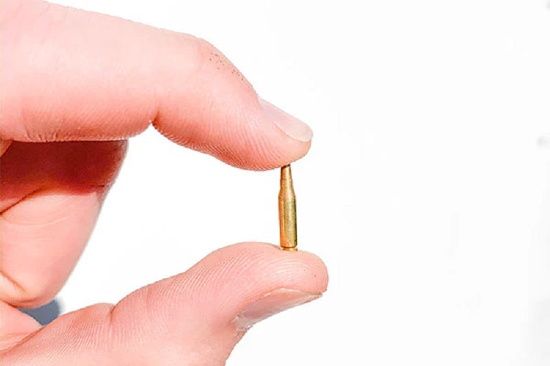 GoatGuns Mini AK 7.62 Dummy Brass Rounds for AK47 Models "” 15-Pack