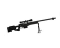 GoatGuns 1/4 Scale Diecast Sniper Rifle 'Panther' Model – Black