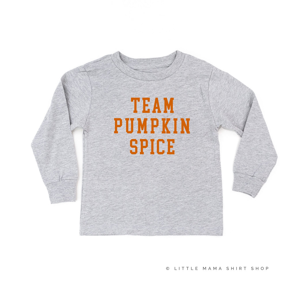 Team Pumpkin Spice - Child Long Sleeve Tee